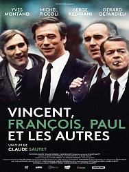 Affiche VINCENT, FRANÇOIS, PAUL ET LES AUTRES