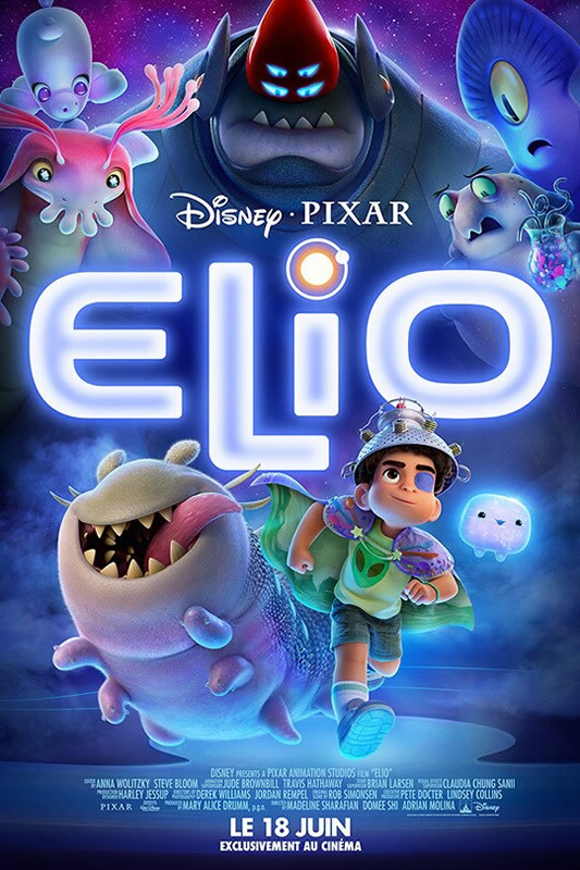 affiche ELIO Madeline Sharafian, Domee Shi & Adrian Molina