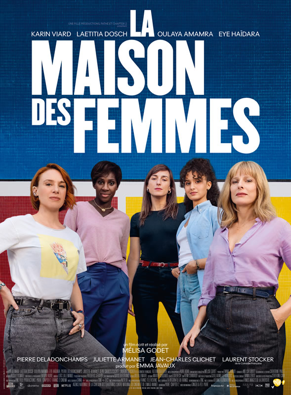 affiche LA MAISON DES FEMMES Mélisa Godet