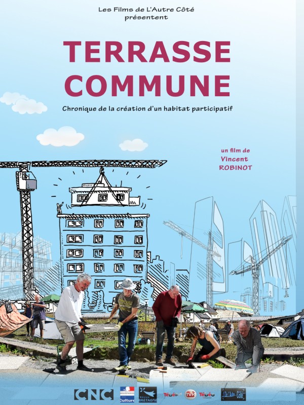 affiche TERRASSE COMMUNE Vincent Robinot