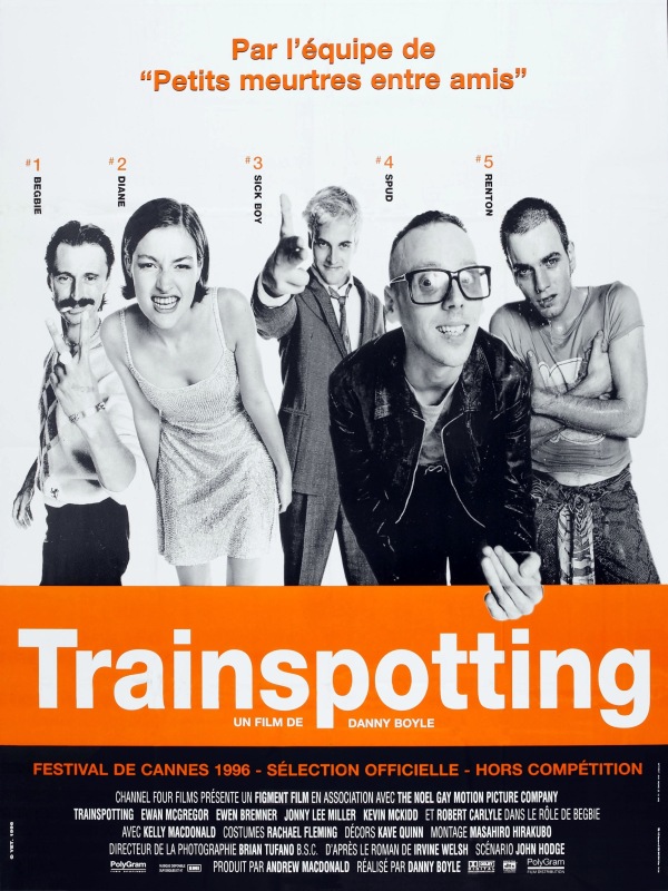 affiche TRAINSPOTTING Danny Boyle
