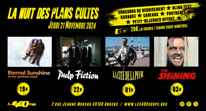 LA NUIT DES PLANS CULTES