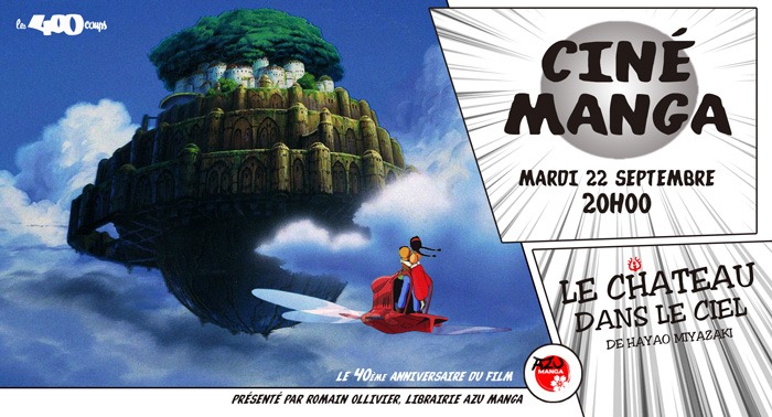 LE CHATEAU DANS LE CIEL de Hayao Miyazaki