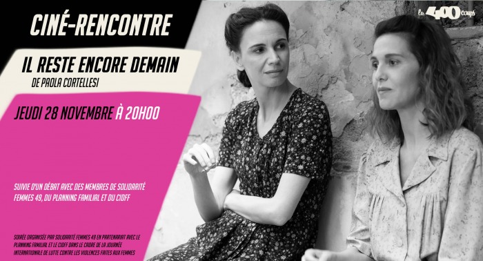 IL RESTE ENCORE DEMAIN - de Paola Cortellesi