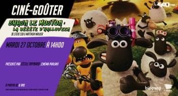 SHAUN LE MOUTON : LA BÊÊÊTE D'HALLOWEEN - Ciné goûter - 2026-10-27