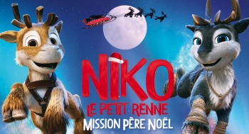 NIKO LE PETIT RENNE, MISSION PÈRE NOÊL - Ciné goûter - 2024-12-26